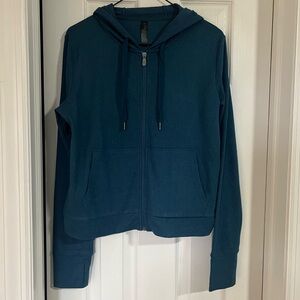 Kyodan Outdoor Full Zip-Up Fleece Hoodie Size Large